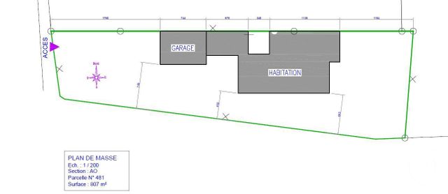 Terrain &agrave; vendre - 807 m2 - Gouville Sur Mer - 50 - BASSE-NORMANDIE