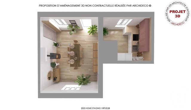 Maison à vendre - 7 pièces - 127,50 m2 - Tourville Sur Sienne - 50 - BASSE-NORMANDIE