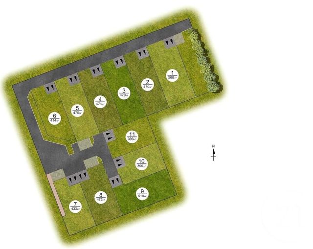 Terrain à vendre AGON COUTAINVILLE