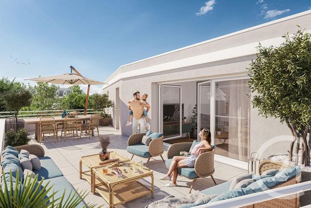 Appartement F2 à vendre - 2 pièces - 44,92 m2 - Donville Les Bains - 50 - BASSE-NORMANDIE