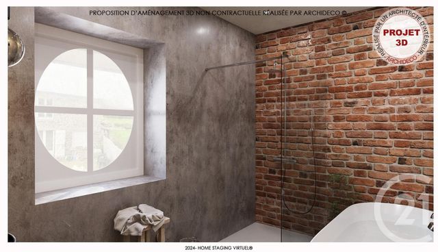 Afficher la photo en grand Maison à vendre - 9 pièces - 203,51 m2 - St Sauveur La Pommeraye - 50 - BASSE-NORMANDIE