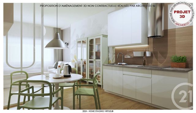 Appartement F2 à vendre - 2 pièces - 36,63 m2 - Granville - 50 - BASSE-NORMANDIE